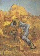 Vincent Van Gogh The Sheaf-Binder (nn04) oil painting reproduction